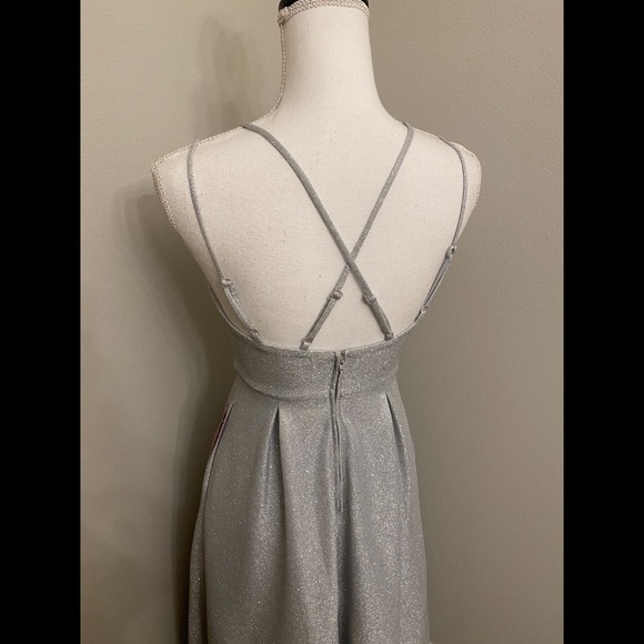Silver Sparkle Dress - Picture 7 of 9